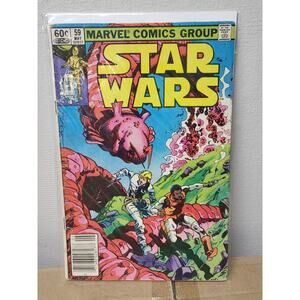 Star Wars #59 1982 NEWSSTAND 1st app of Orion Ferret FAIR/GOOD Lando Calrissian